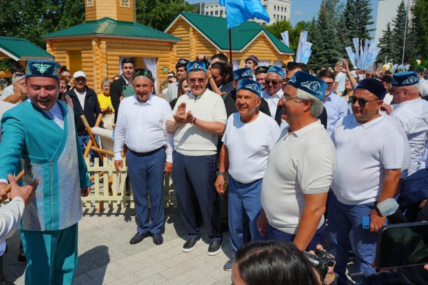 Рөстәм Миңнеханов Петропавловскида узучы Республика Сабан туенда булды