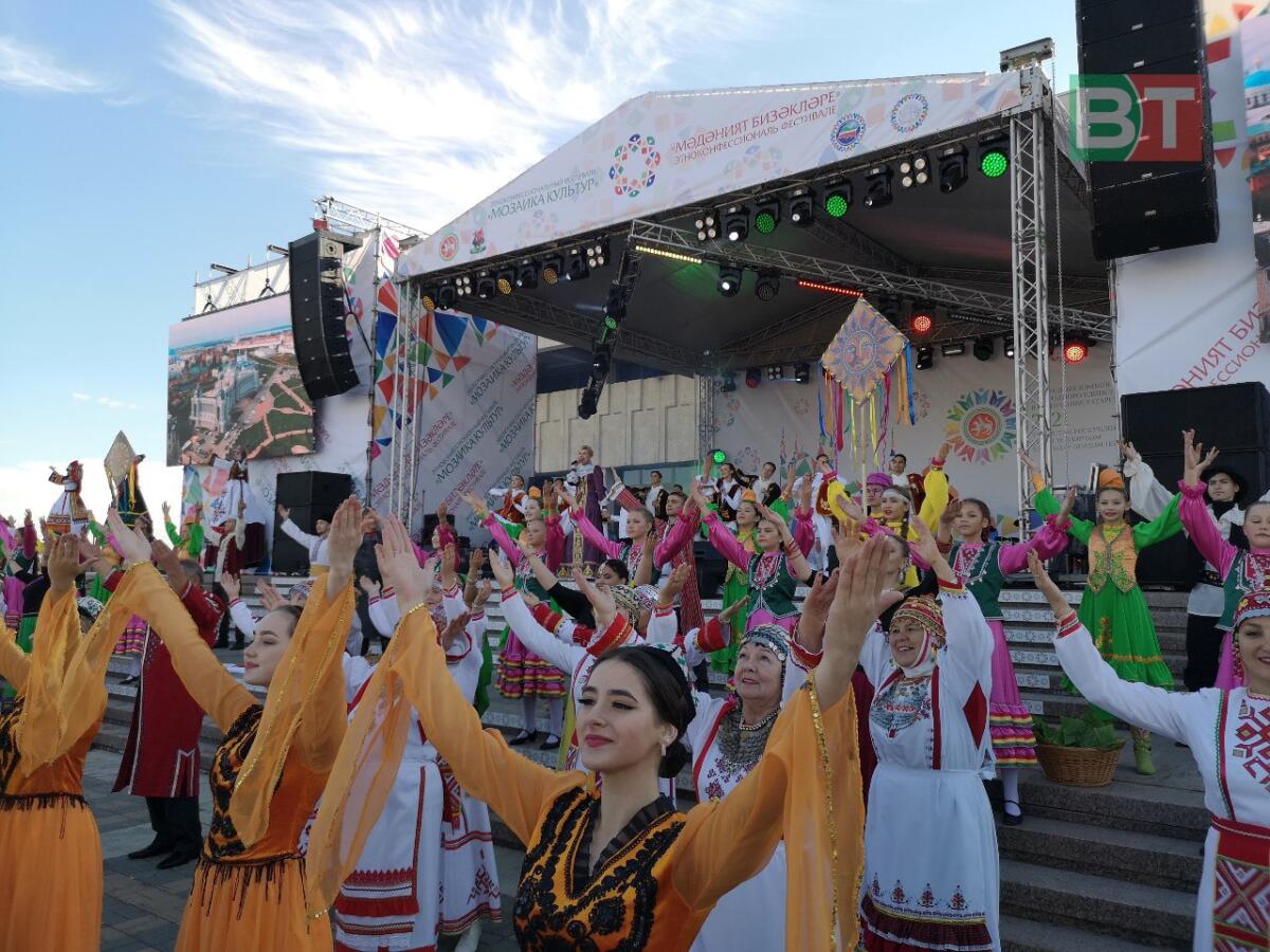 «Мәдәният мозаикасы» фестиваленнән ФОТОРЕПОРТАЖ