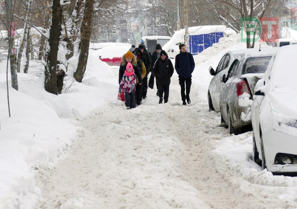 Казанда карның бер айлык нормасы яуды (ФОТОРЕПОРТАЖ)