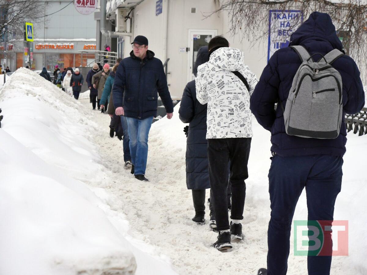 Казанда карның бер айлык нормасы яуды (ФОТОРЕПОРТАЖ)