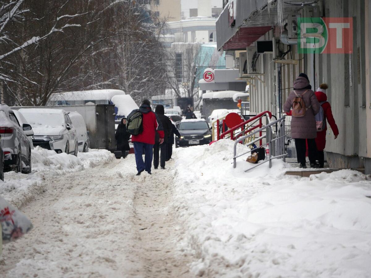 Казанда карның бер айлык нормасы яуды (ФОТОРЕПОРТАЖ)