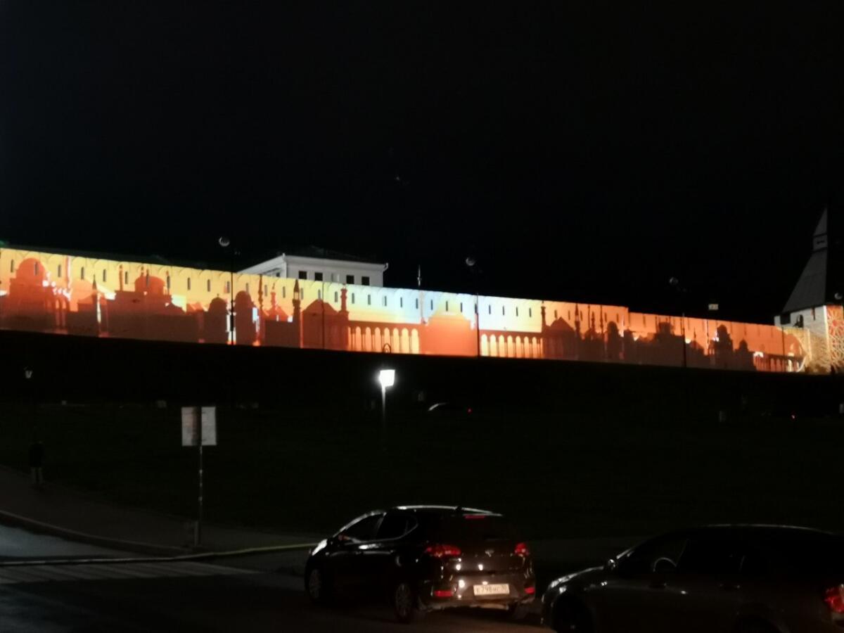 Казан Кремле диварларында уникаль виртуаль тамаша (ФОТОРЕПОРТАЖ)