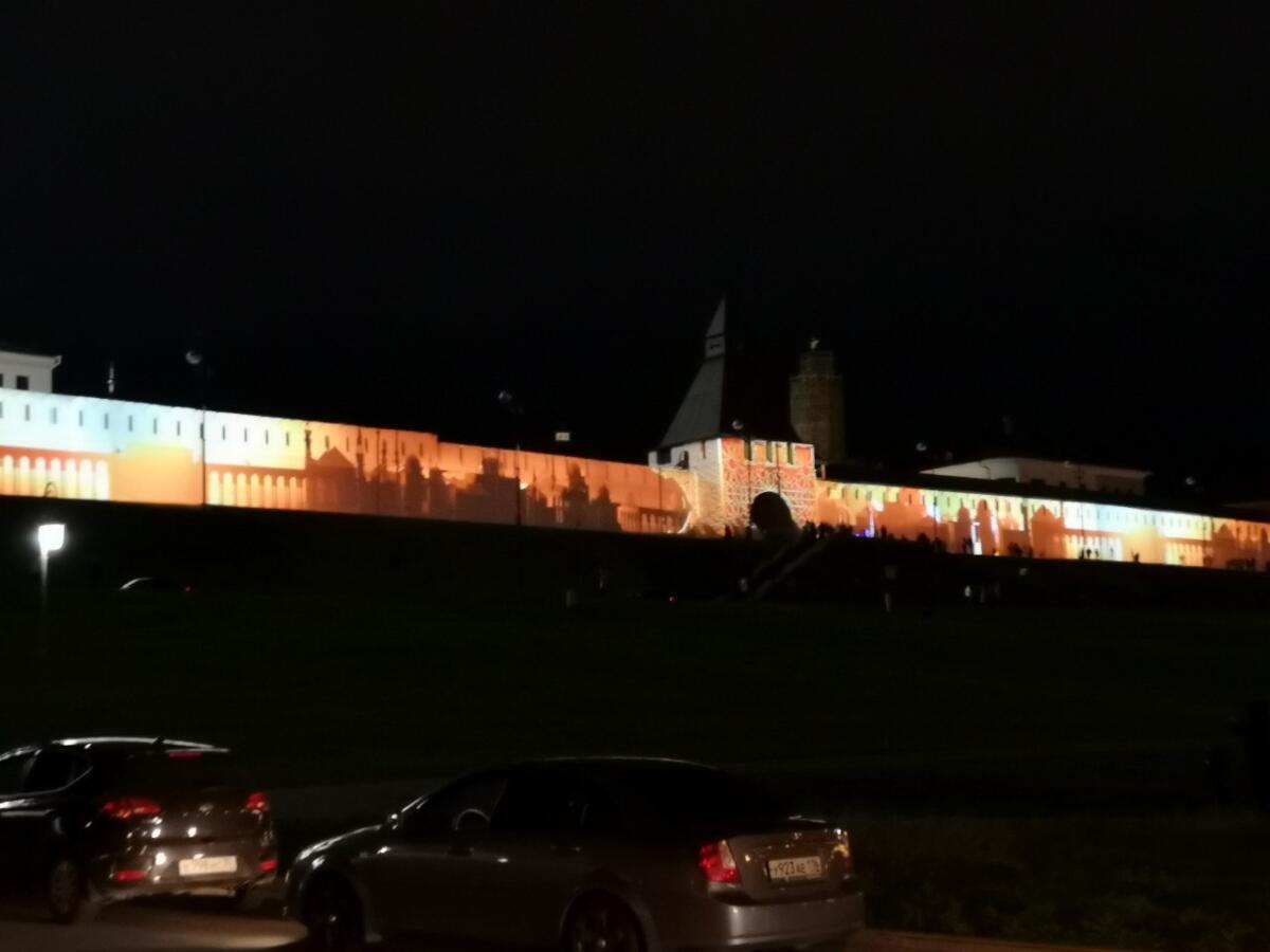 Казан Кремле диварларында уникаль виртуаль тамаша (ФОТОРЕПОРТАЖ)