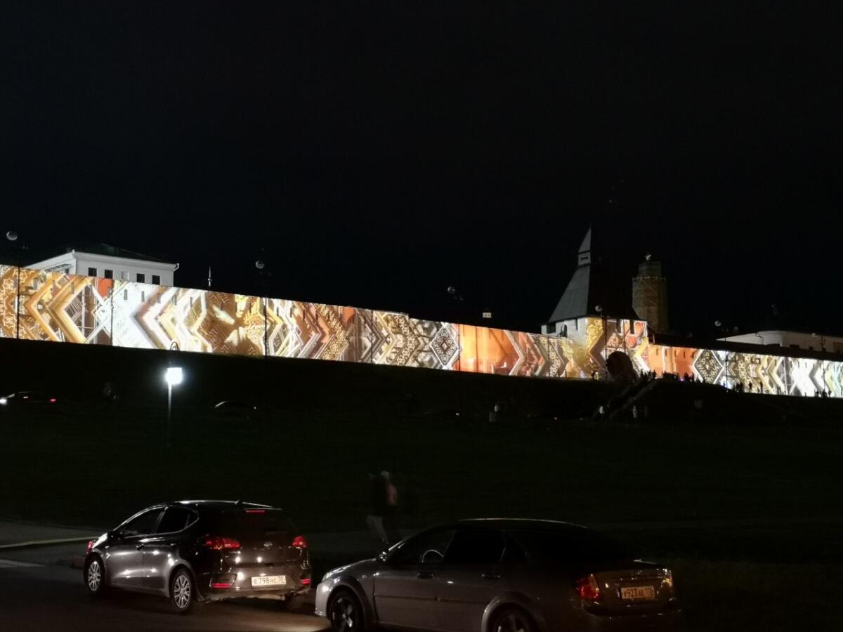 Казан Кремле диварларында уникаль виртуаль тамаша (ФОТОРЕПОРТАЖ)