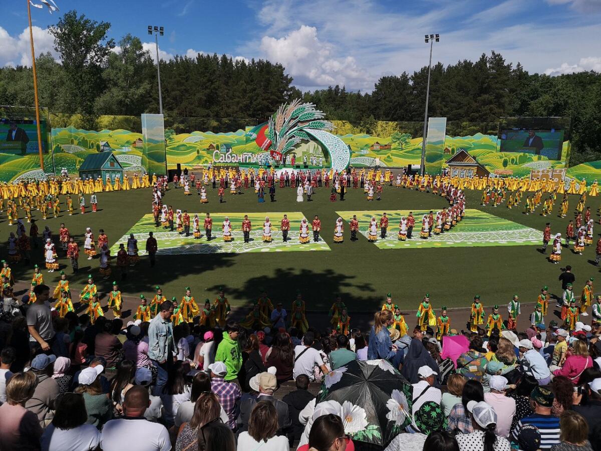 Казан Сабан туеннан ФОТОРЕПОРТАЖ