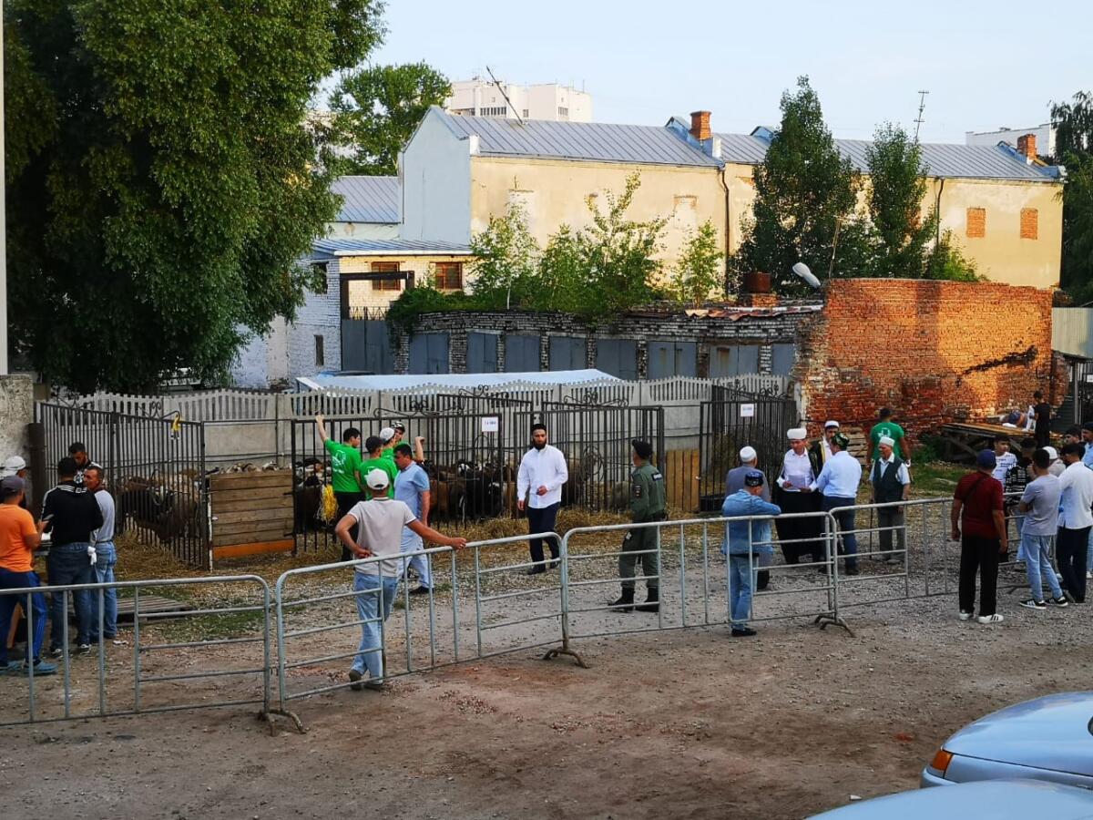 Мәрҗани мәчетендә узган Корбан гаетеннән ФОТОРЕПОРТАЖ