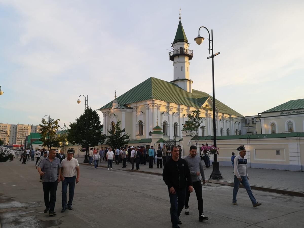 Мәрҗани мәчетендә узган Корбан гаетеннән ФОТОРЕПОРТАЖ