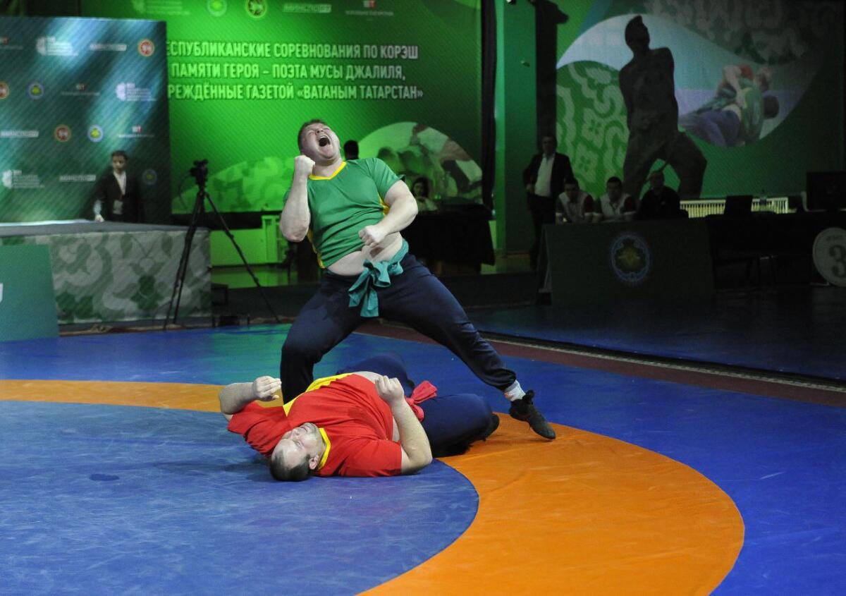 Муса Җәлил истәлегенә көрәш турнирының ФИНАЛ УЕННАРЫННАН ФОТОРЕПОРТАЖ