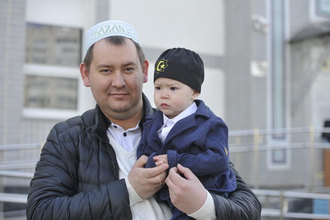 "Ярдәм" мәчетендәге Ураза гаетеннән ФОТОРЕПОРТАЖ