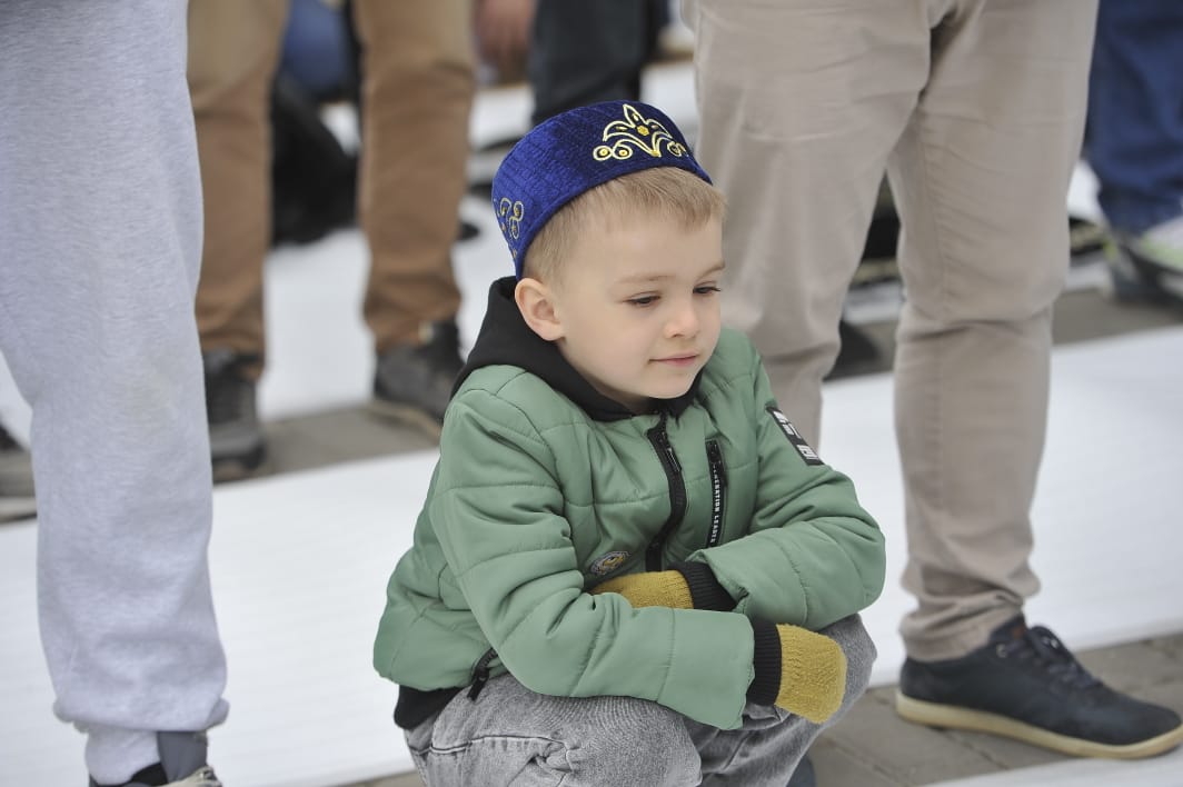 "Ярдәм" мәчетендәге Ураза гаетеннән ФОТОРЕПОРТАЖ