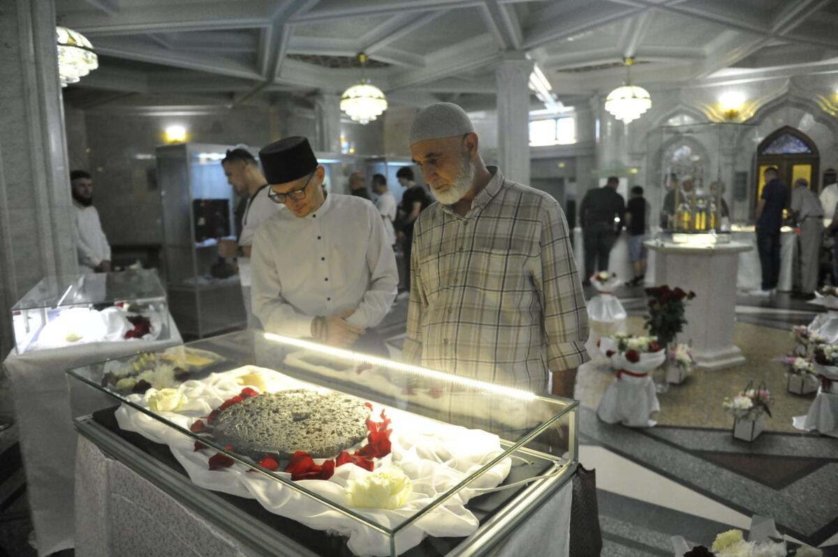 Мөхәммәд пәйгамбәр һәм аның сәхабәләренең ядкәрләре күргәзмәсеннә ФОТОРЕПОРТАЖ