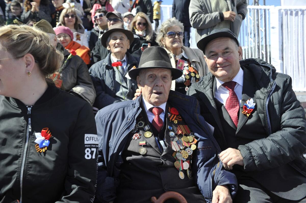 Казанда узган Җиңү бәйрәменнән ФОТОРЕПОРТАЖ