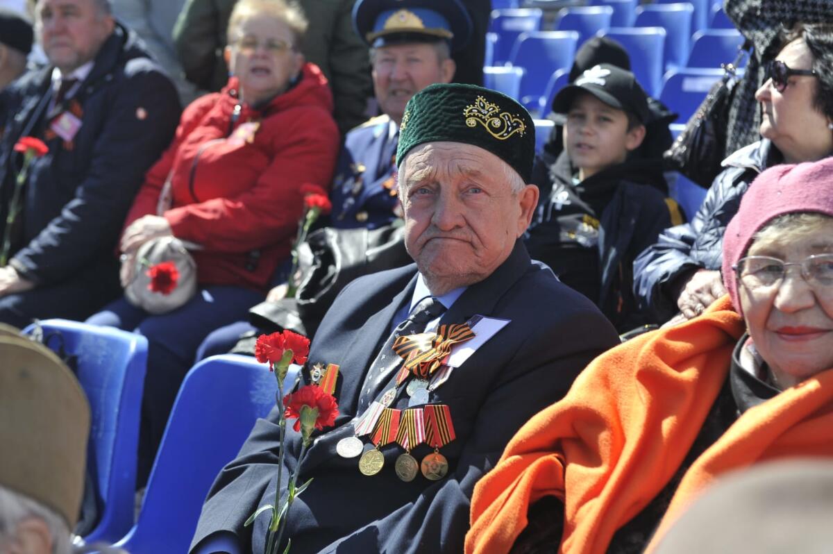 Казанда узган Җиңү бәйрәменнән ФОТОРЕПОРТАЖ