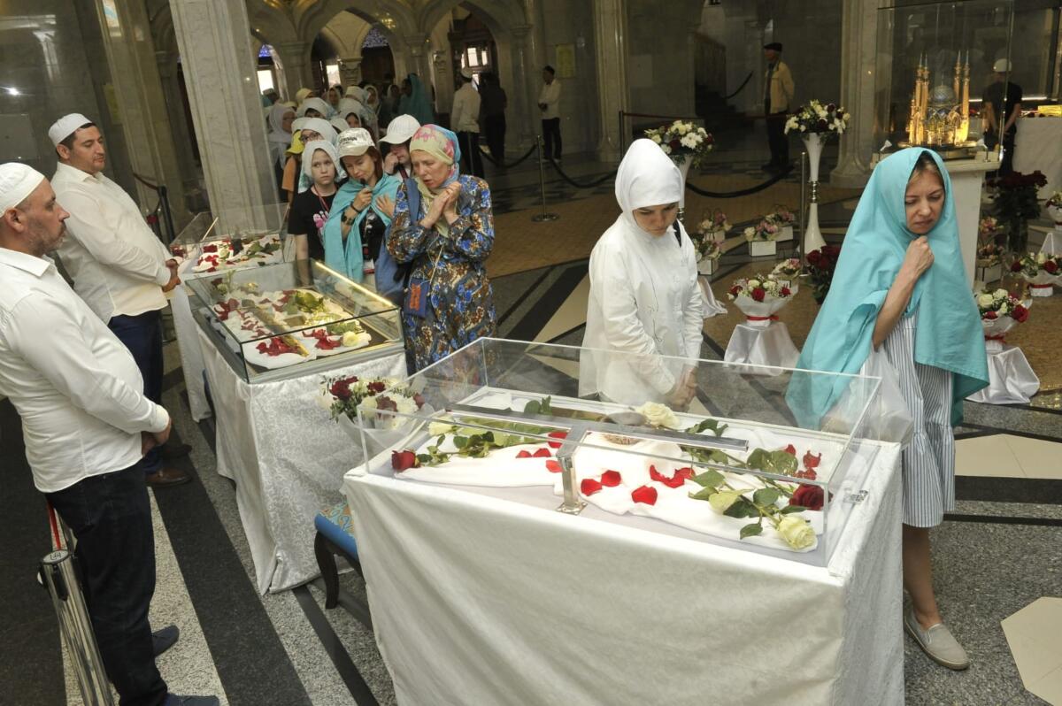 Мөхәммәд пәйгамбәр һәм аның сәхабәләренең ядкәрләре күргәзмәсеннә ФОТОРЕПОРТАЖ