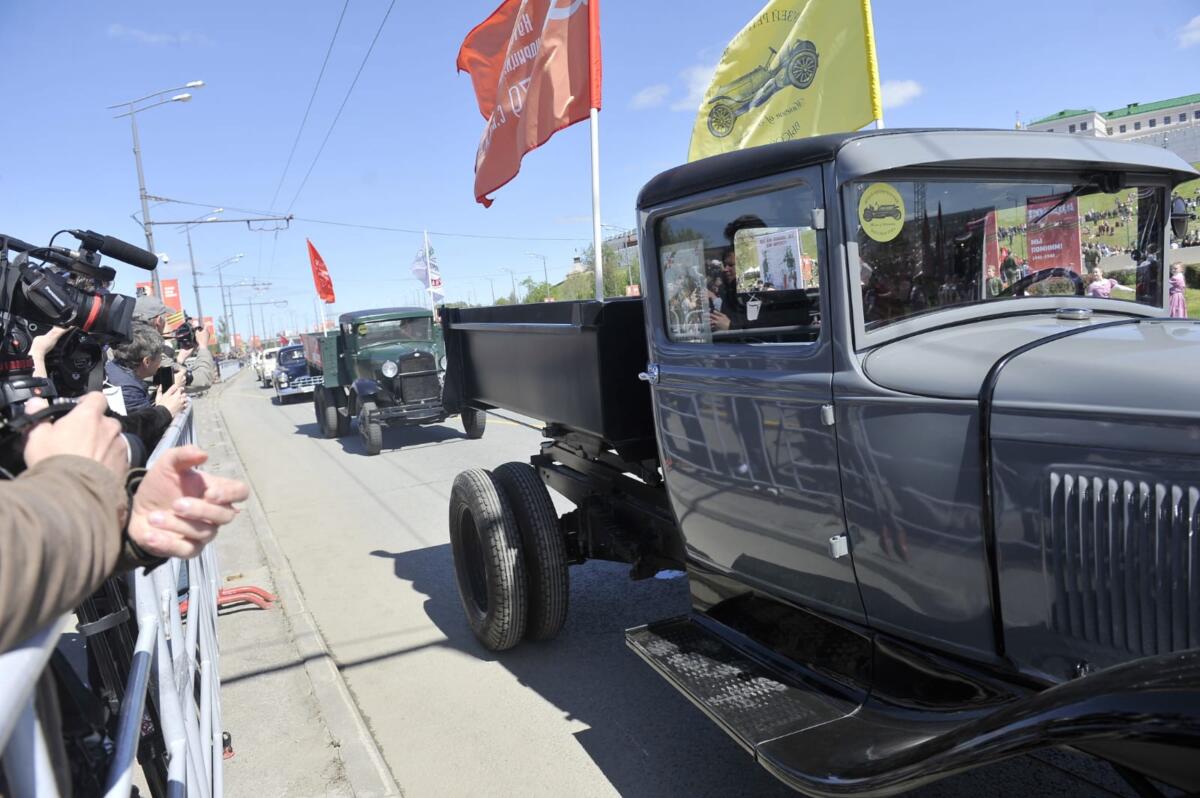 Казанда узган Җиңү бәйрәменнән ФОТОРЕПОРТАЖ