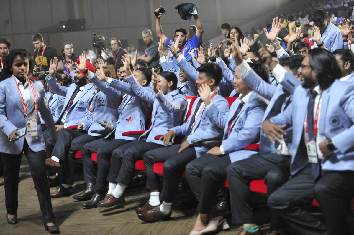 БРИКС уеннарының ачылыш тантанасыннан ФОТОРЕПОРТАЖ