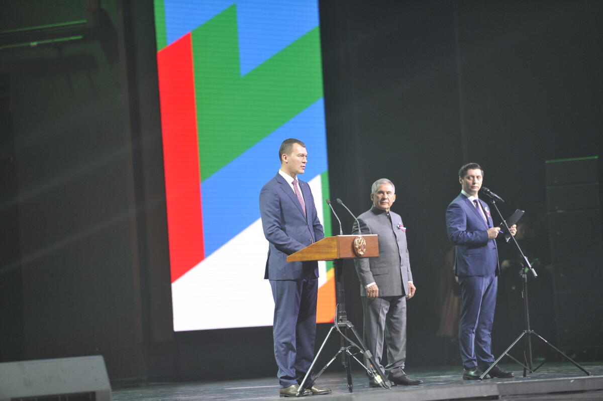 БРИКС уеннарының ачылыш тантанасыннан ФОТОРЕПОРТАЖ