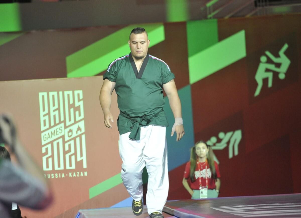 БРИКС уеннарындагы көрәш ярышыннан фоторепортаж