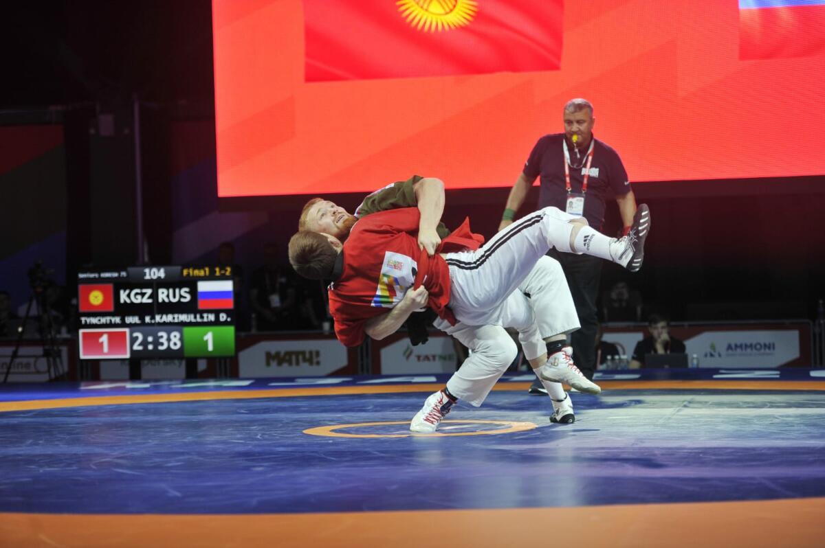 БРИКС уеннарындагы көрәш ярышыннан фоторепортаж