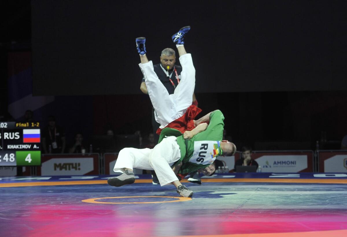 БРИКС уеннарындагы көрәш ярышыннан фоторепортаж