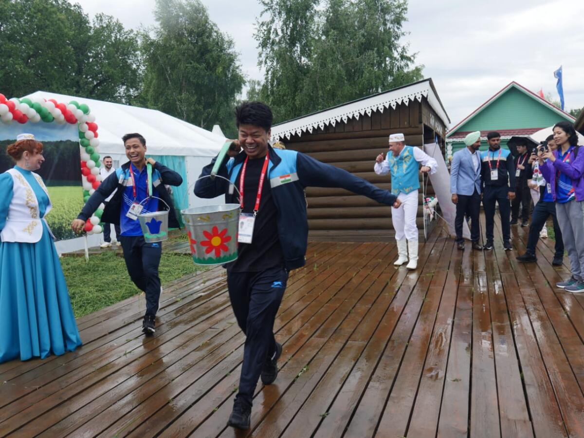 Казанда узган Сабантуй бәйрәменнән ФОТОРЕПОРТАЖ