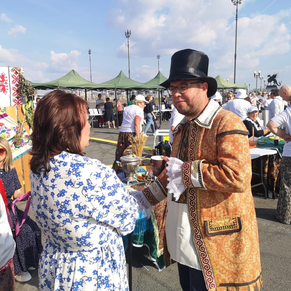 Казанда сайлау уңаеннан бәйрәм чаралары (ФОТОРЕПОРТАЖ)