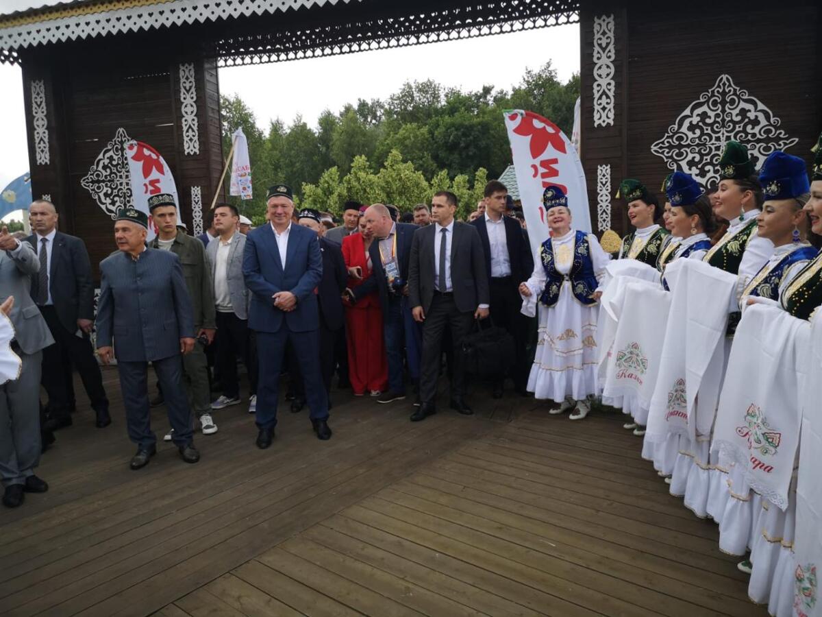 Казанның Тынычлык бистәсендәге Каенлыкта узган Сабан туеннан ФОТОРЕПОРТАЖ