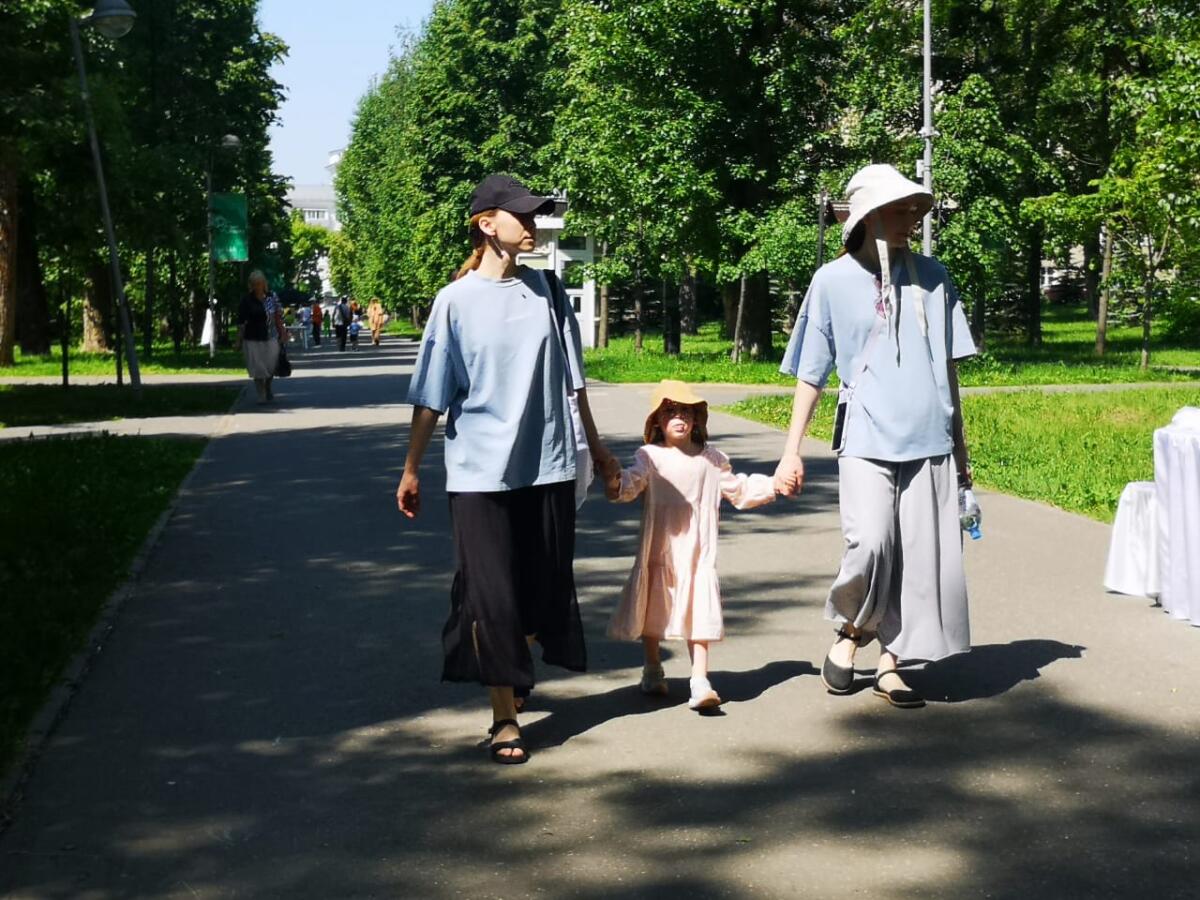 «Крылья советов» паркында Балаларны яклау көненә багышланган бәйрәм чараларыннан ФОТОРЕПОРТАЖ