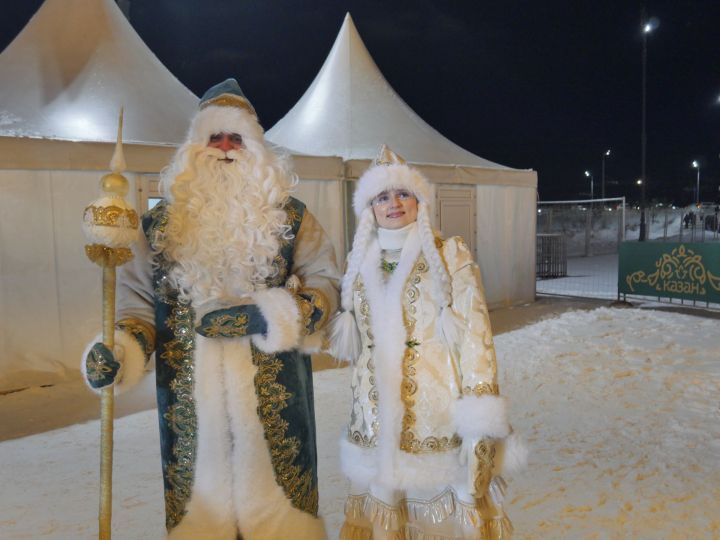 Казанда Үзәк чыршы ачылышыннан ФОТОРЕПОРТАЖ