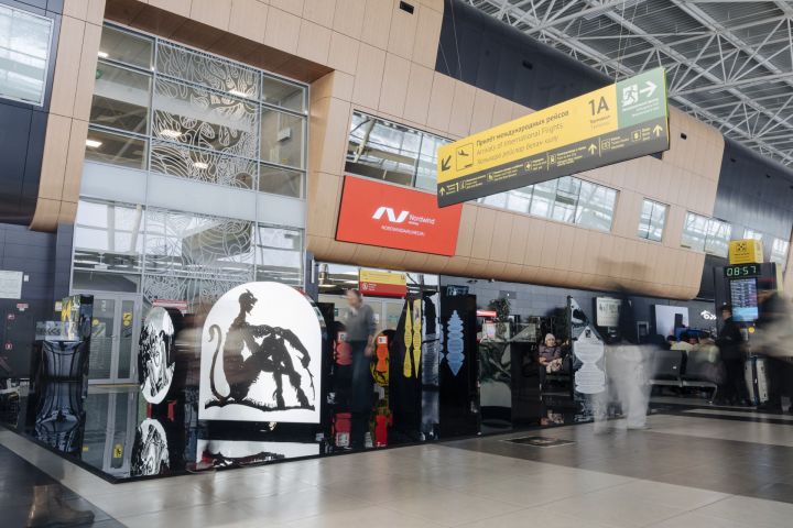 «Казан» аэропортында Тукайның Шүрәлесе турындагы күргәзмә-инсталляция ачылды