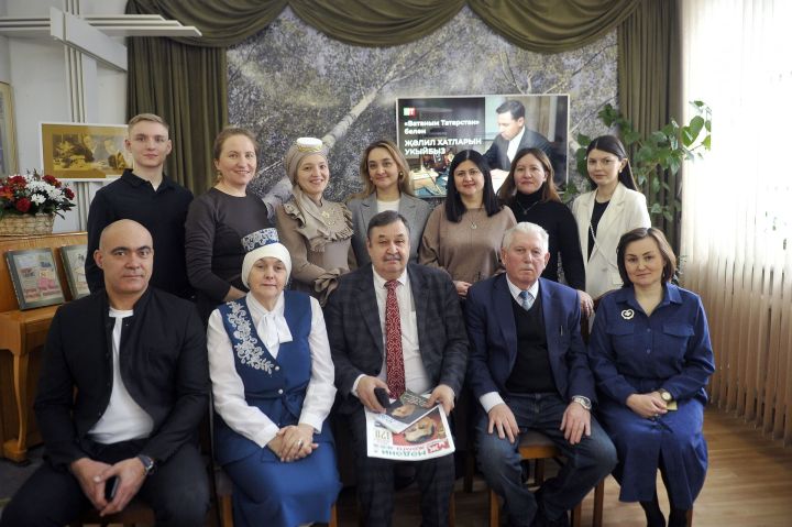 Муса Җәлилнең музей-фатирында шагыйрьнең хатларын уку чарасыннан фоторепортаж
