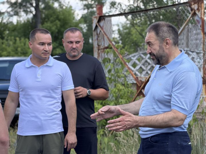 Татарстан Рубежное һәм Лисичанск шәһәрләрендә яңа эшләр башлап җибәрде